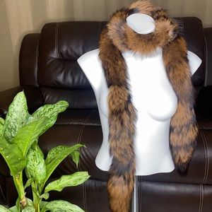 FAUX FUR SCARF